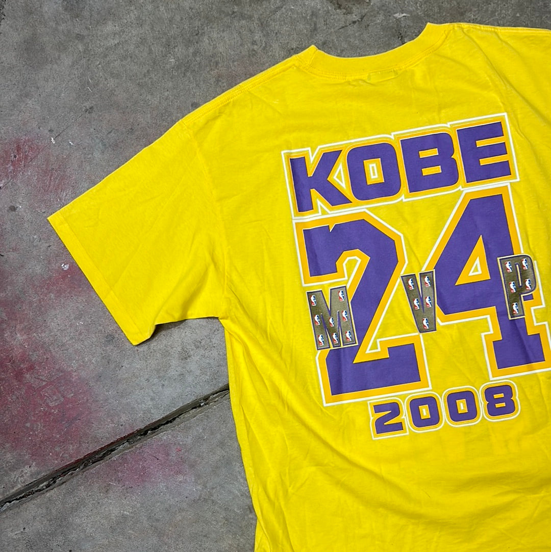 Vintage 2008 Kobe Bryant MVP Double Sided T-Shirt XL