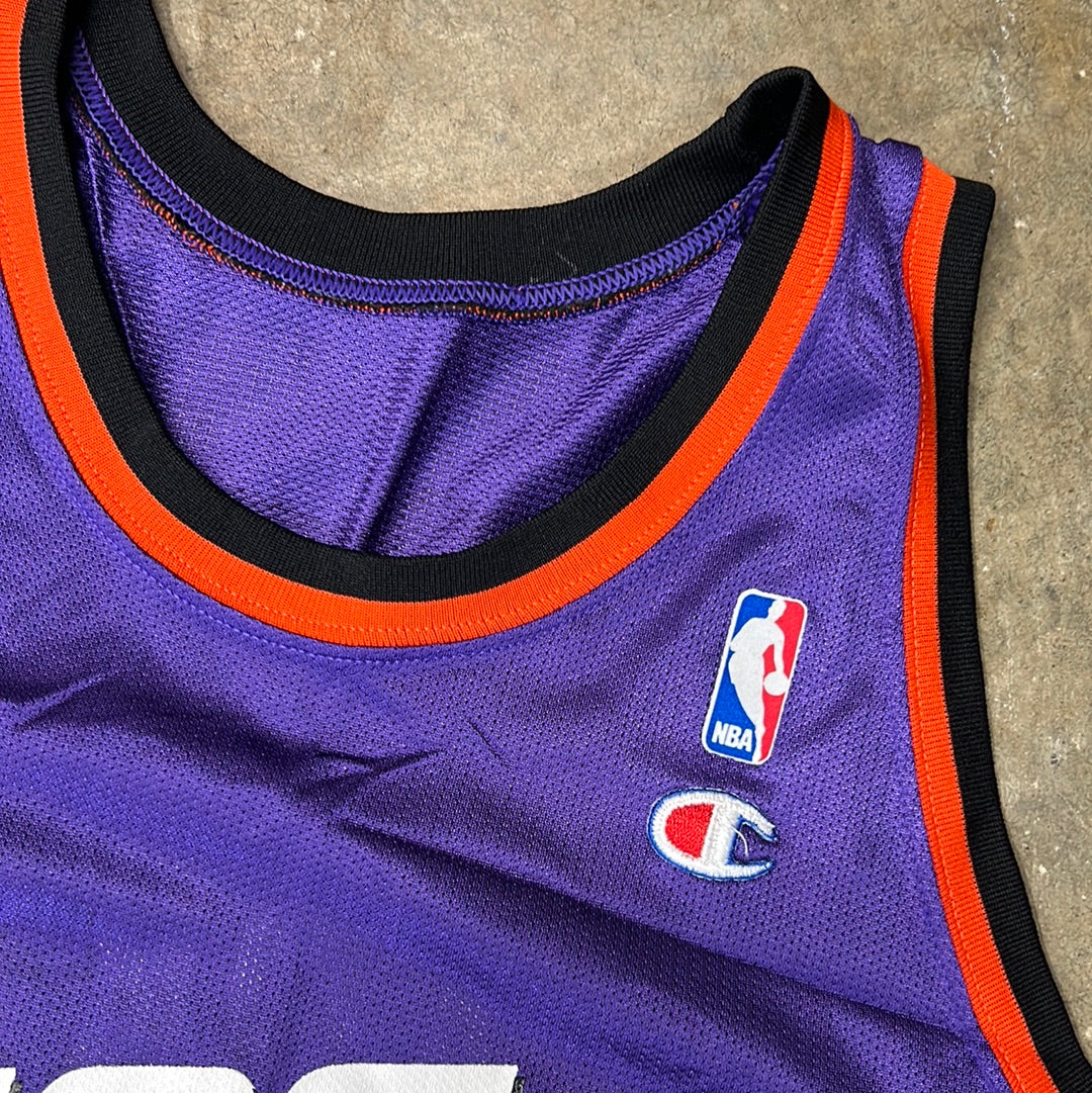 Vintage Phoenix Suns Charles Barkley Champion Jersey Size 44