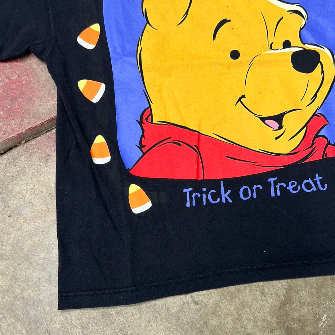 Vintage Disney Winnie the Pooh Halloween Trick or Treat T-Shirt XL