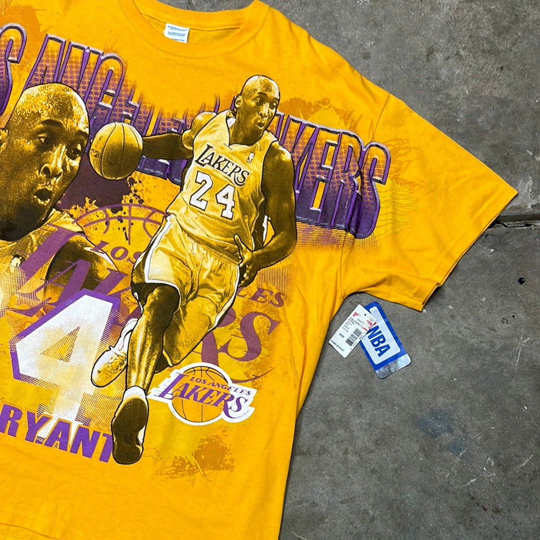 Vintage Kobe Bryant AOP T-Shirt RARE XL D.S.