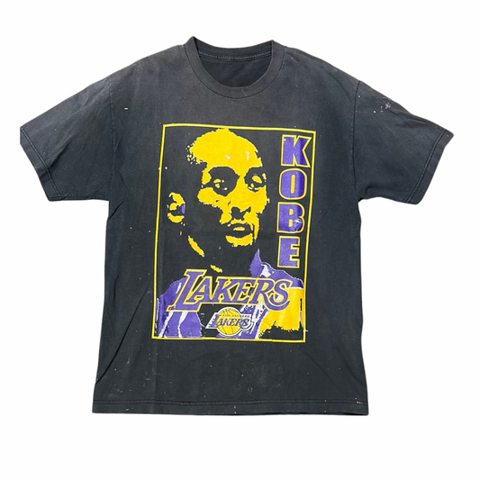 Vintage Kobe Bryant Los Angeles Lakers Double Sided T-Shirt L/XL