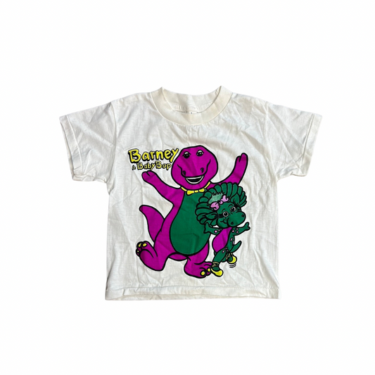 Vintage Kids Barney & Baby Bop T-Shirt Size S