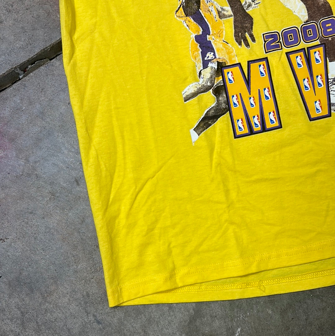 Vintage 2008 Kobe Bryant MVP Double Sided T-Shirt XL